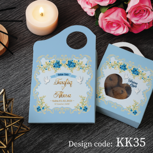 Promosi Doorgift Kahwin RM1 Custom Nama : KK35