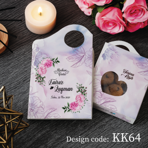 Promosi Doorgift Kahwin RM1 Custom Nama : KK64